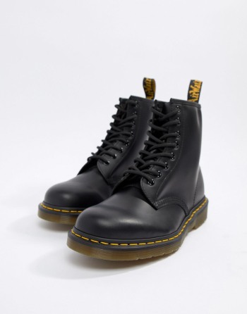 Dr Martens 1460 8-Eye Crne - Muške Čizme | 70218LQVN